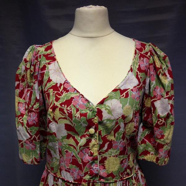 1950s Floral Dress
