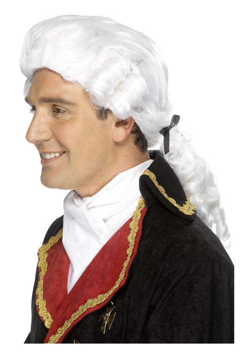 Court Wig, white