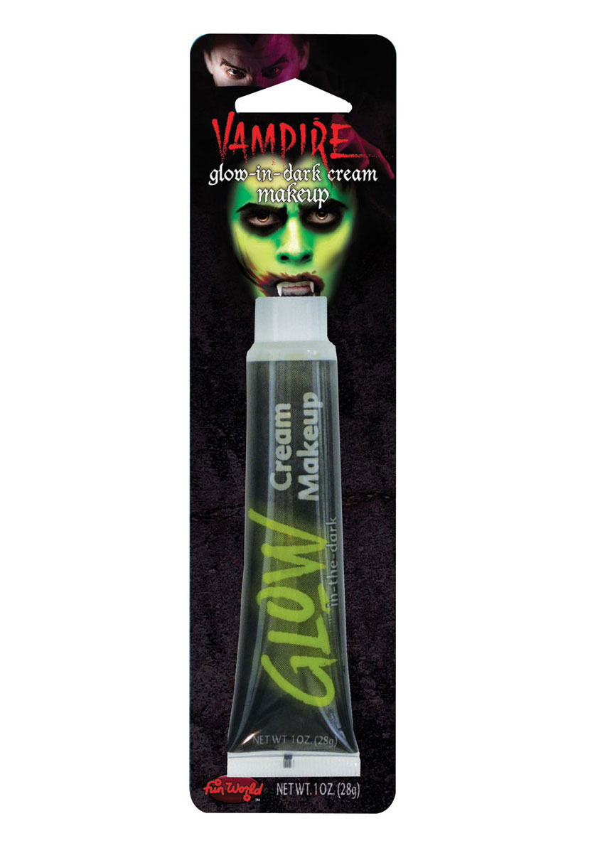 Glow In the Dark Cream Makeup