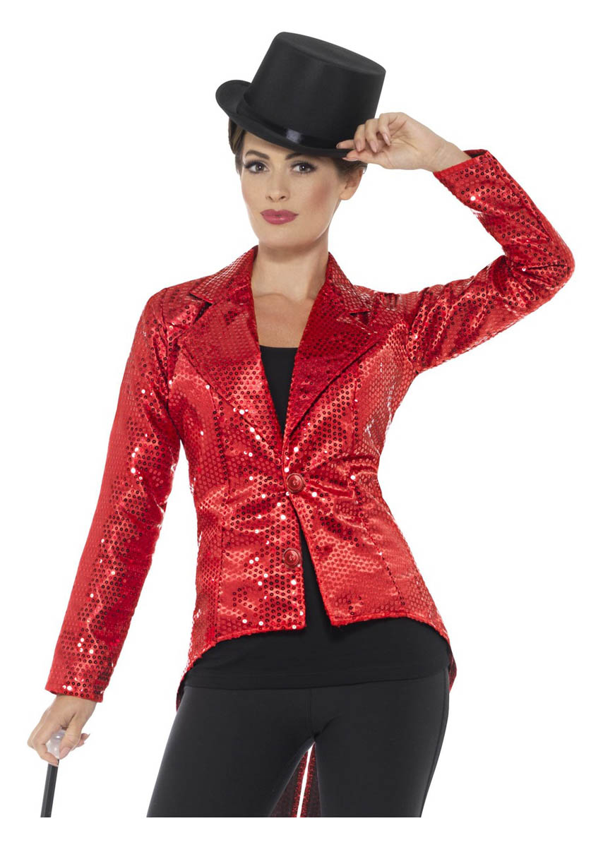 Sequin Tailcoat Jacket - Various Colours