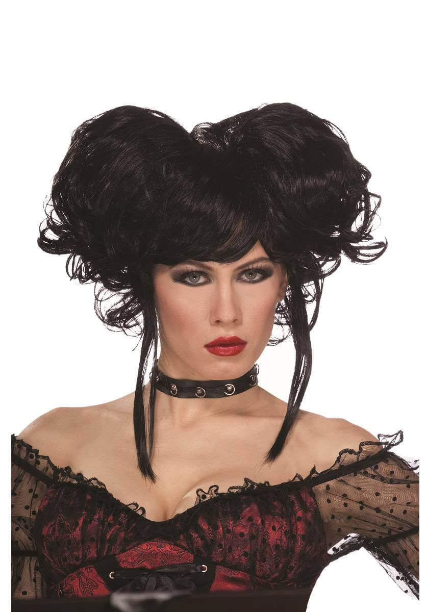 Gothic Sukie Black Wig
