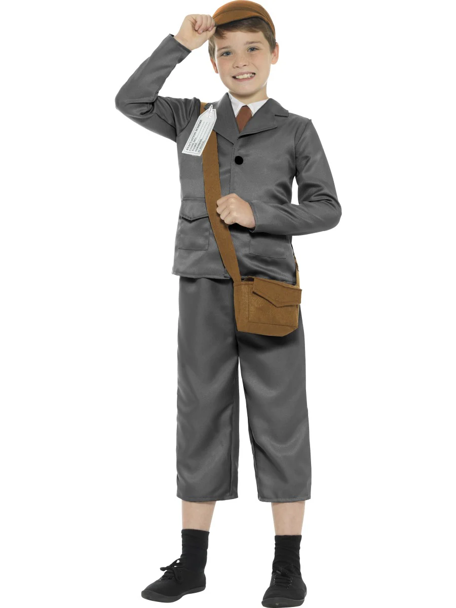 WW2 EVACUEE BOY